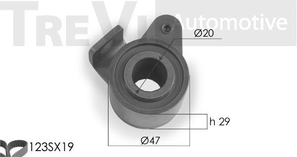 TREVI AUTOMOTIVE Hammashihnasarja KD1081